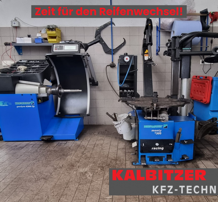 Zeit für den Reifenwechsel! Zeit für den Reifenwechsel!